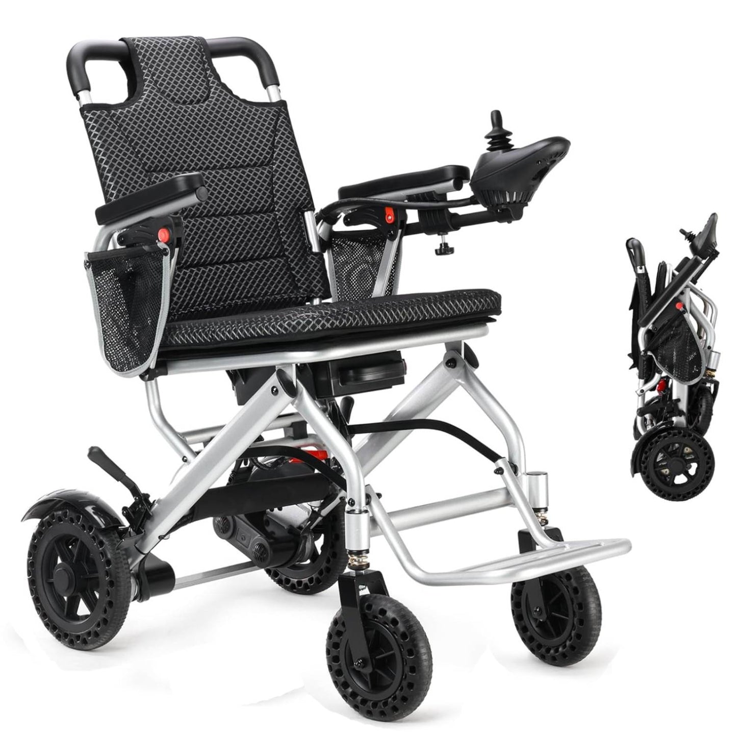 Specared Electric Wheelchair, 33Lbs Lightweight, Foldable Power Wheelchair, 15 Miles Range, All Terrain, 330Lbs Capacity (No ratings yet)