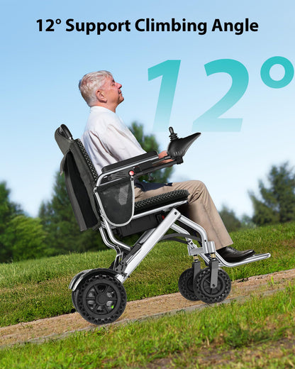 Specared Electric Wheelchair, 33Lbs Lightweight, Foldable Power Wheelchair, 15 Miles Range, All Terrain, 330Lbs Capacity (No ratings yet)